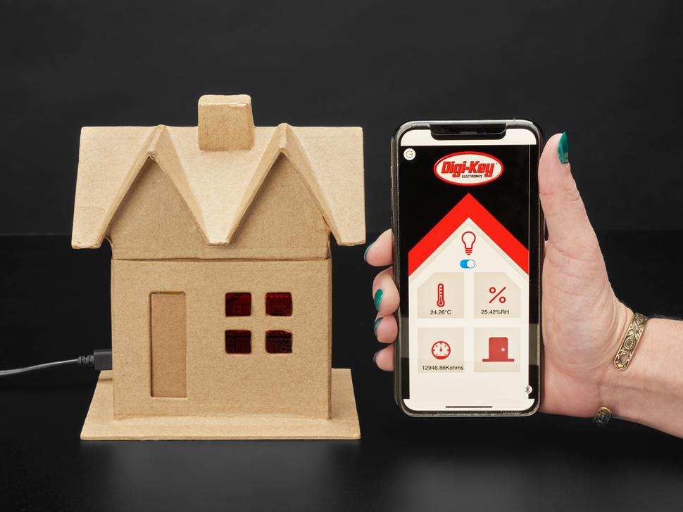 Adafruit Smart Home Kit voor Digi-Key IoT Studio - feather ESP32 + onderdelen