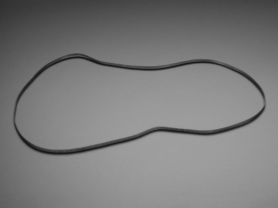 Adafruit Tandriem GT2-profiel - 2 mm spoed - 6 mm breed 1164 mm lang