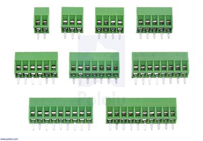 Connettori A Morsettiera A 10 Pin Sourcing Map - Passo 3.81 Mm, Maschio/Femmina, Per PCB, 300V 8A