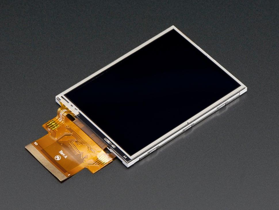 Adafruit 2,8" TFT-skærm med resistiv berøringsskærm