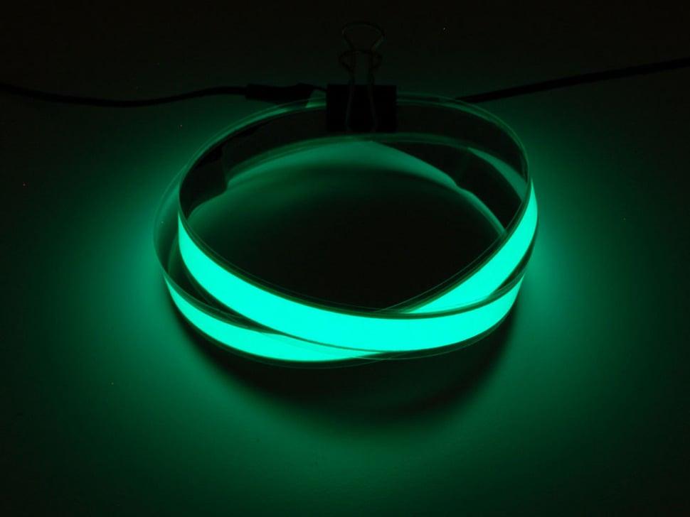 Adafruit green elektroluminescentie (EL) tapestrip - 100 cm met 2 connectoren