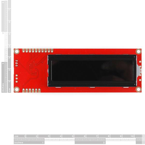 Serieel ingeschakeld 16x2 LCD - Wit op Zwart 5V