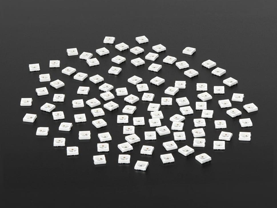 Adafruit NeoPixel RGB 5050 LED met geïntegreerde driver - 100 stuks