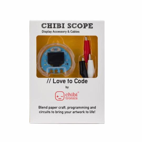 Chibitronics Love to Code: Chibi Scope & Alligator Clips