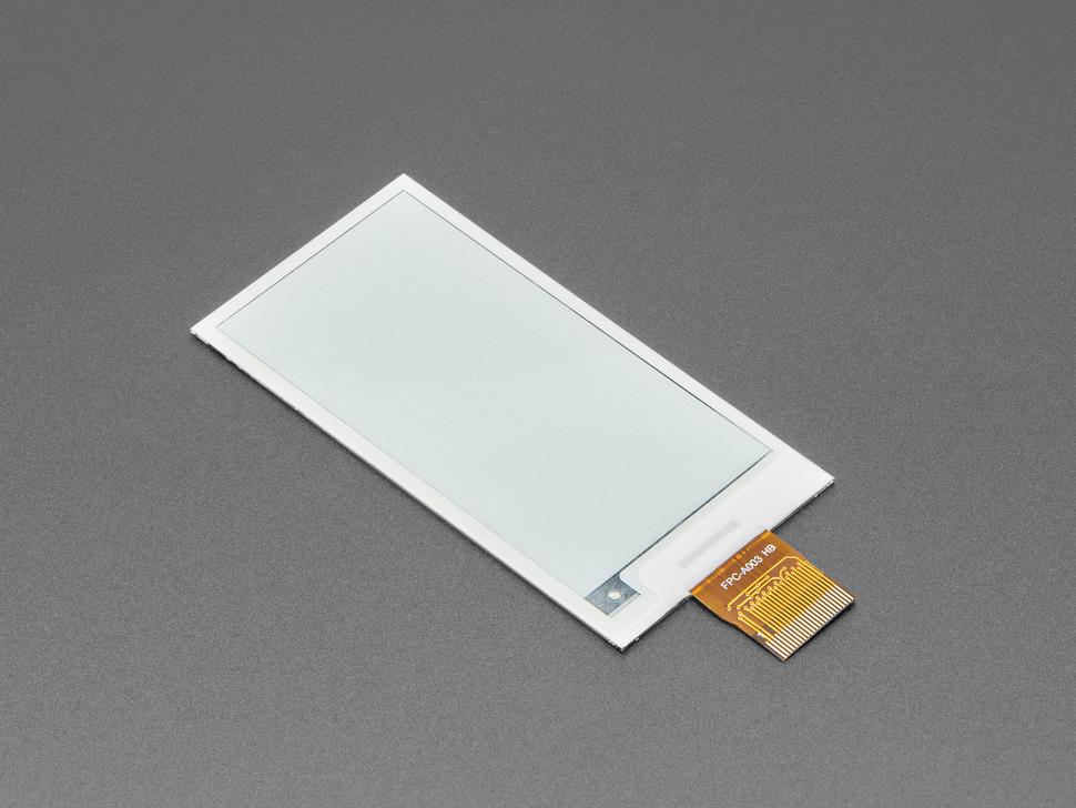 Adafruit 2.66" 296x152 Monochroom of Grijze eInk / ePaper - Los Display