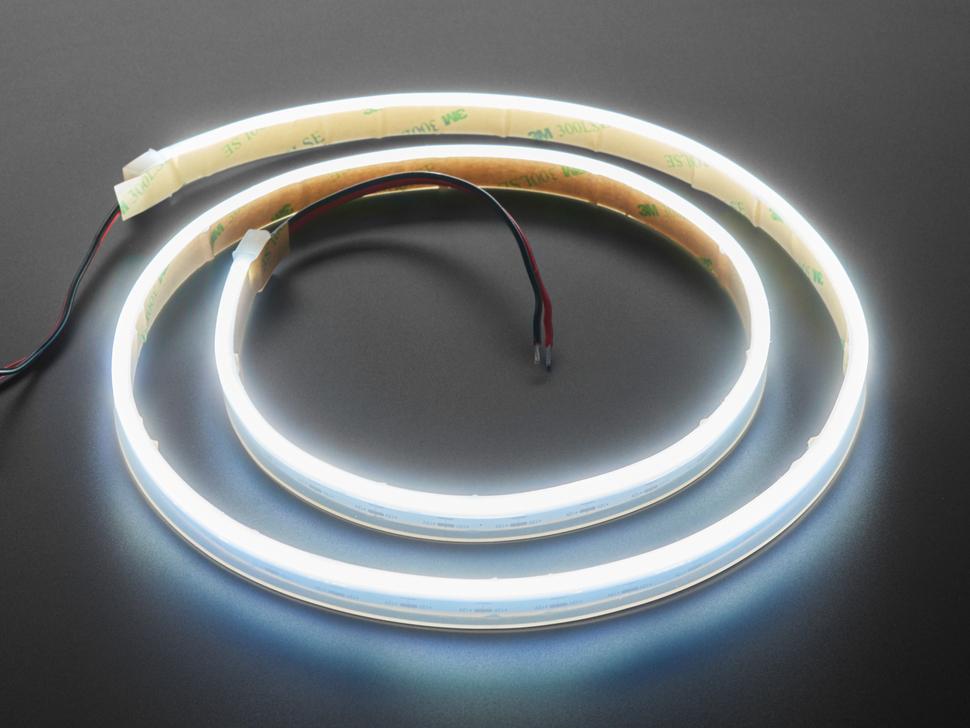 Adafruit Flexibele witte LED-strip met zijverlichting - 480 LED's per meter - 1 m