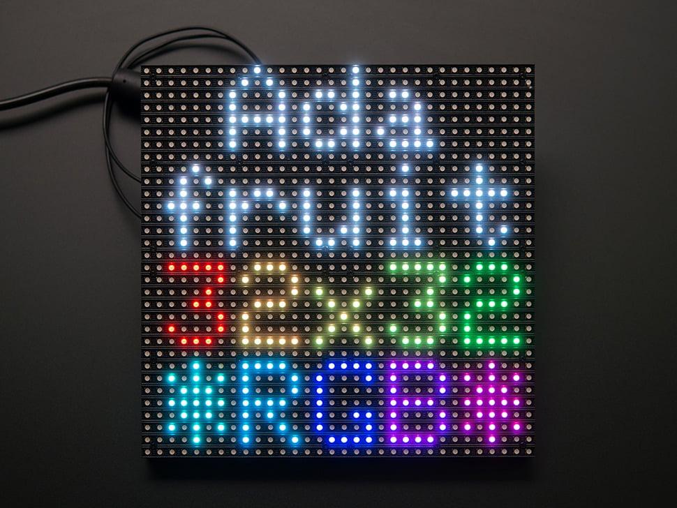 Adafruit 32x32 RGB LED-matrixpaneel - 6 mm pitch