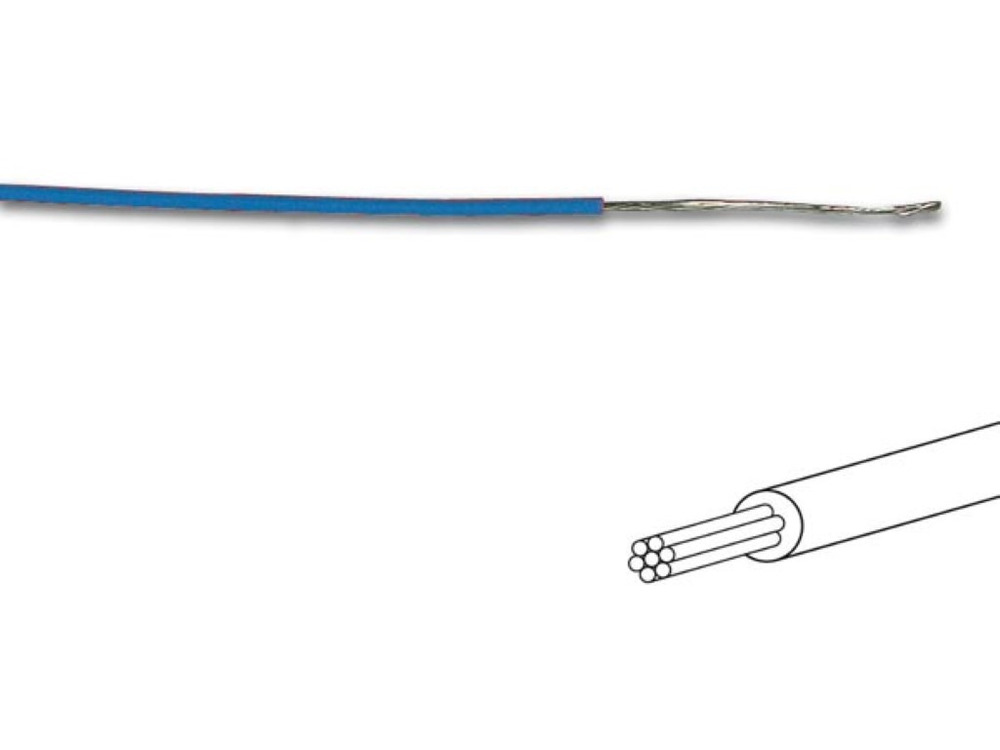 Velleman MONTAGEDRAAD ø 1.4 mm with 0.2 mm² Cross-Sectional Area