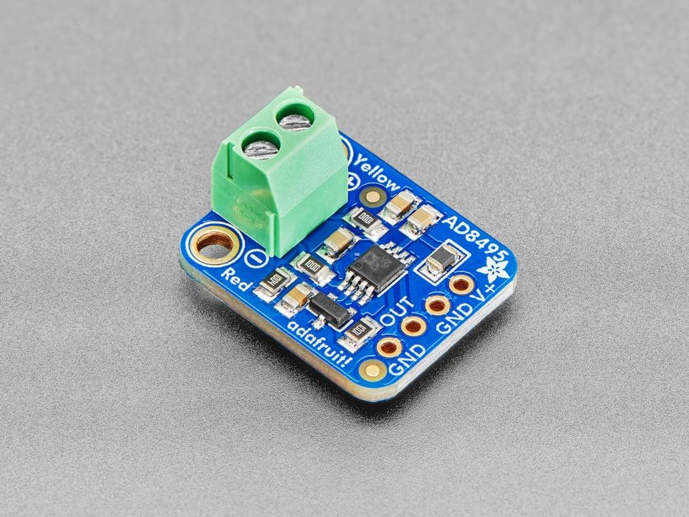 Adafruit Analoge output K-type thermokoppelversterker - AD8495 breakout