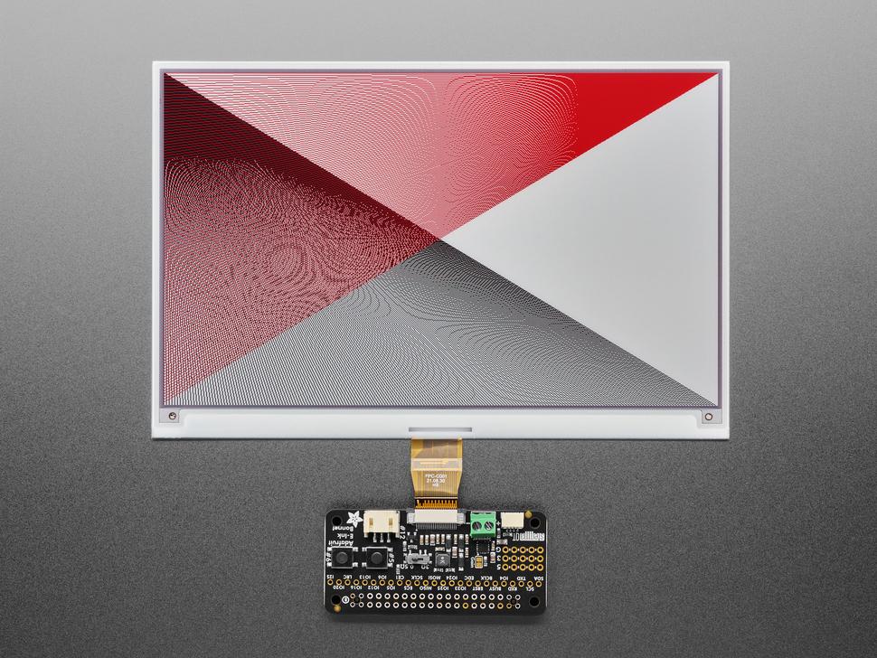 Adafruit E-Ink Bonnet voor Raspberry Pi - 24-pin E-Papier Displays