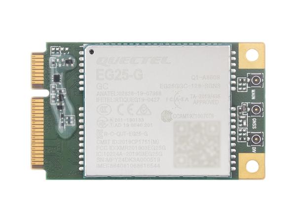 Waveshare Module Quectel EG25-G mPCIe, module LTE Cat 4 avec format de ...