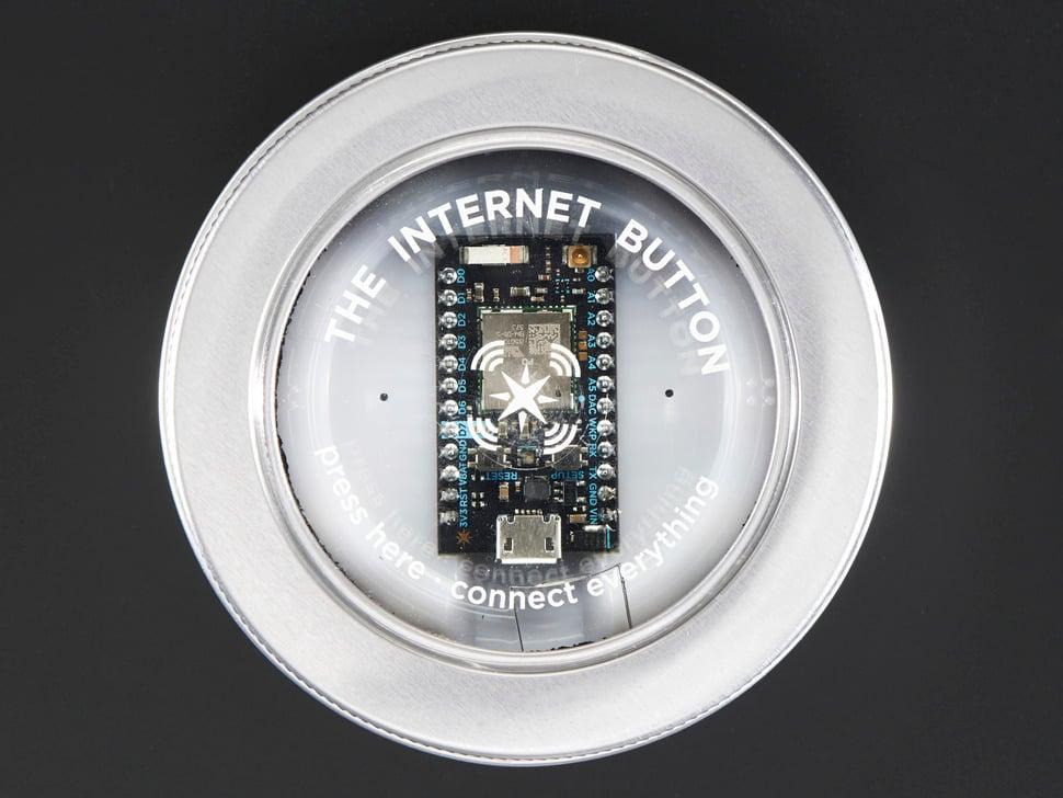 Adafruit Deeltje Foton Internetknop