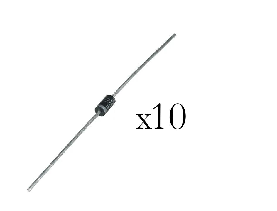 3 diodi SB560-3G: diodo raddrizzatore Schottky THT 60V 5A DO201 DIOTEC