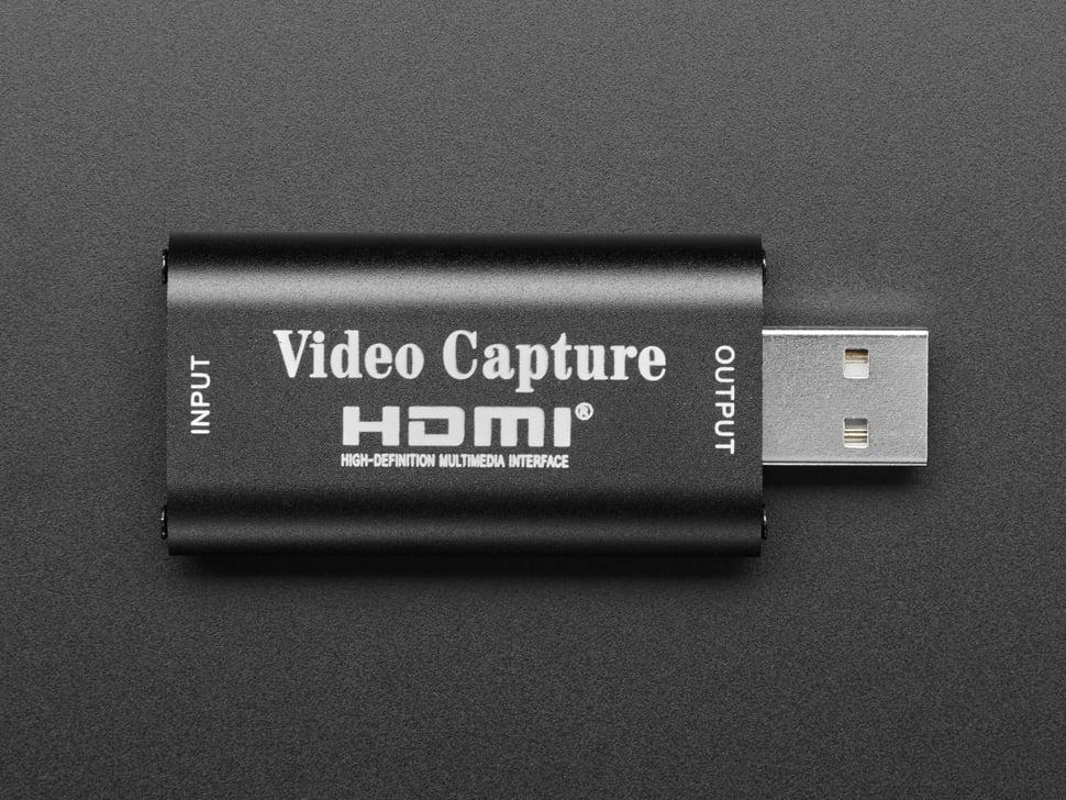 Adafruit HDMI-ingang naar USB 2.0-video-opnameadapter
