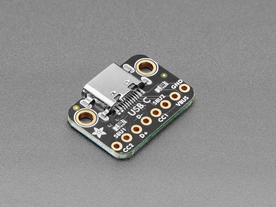 Adafruit Verzinkte USB Type C Breakout Board