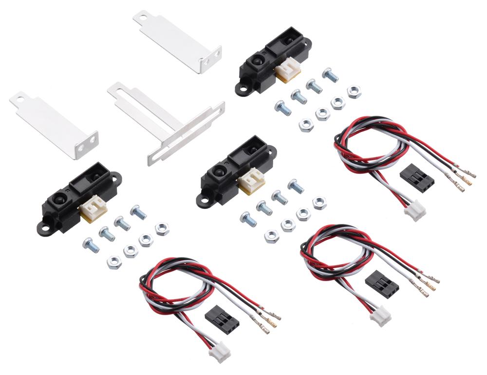 Sharp Distance Sensor Kit for Romi/TI-RSLK MAX - Opencircuit