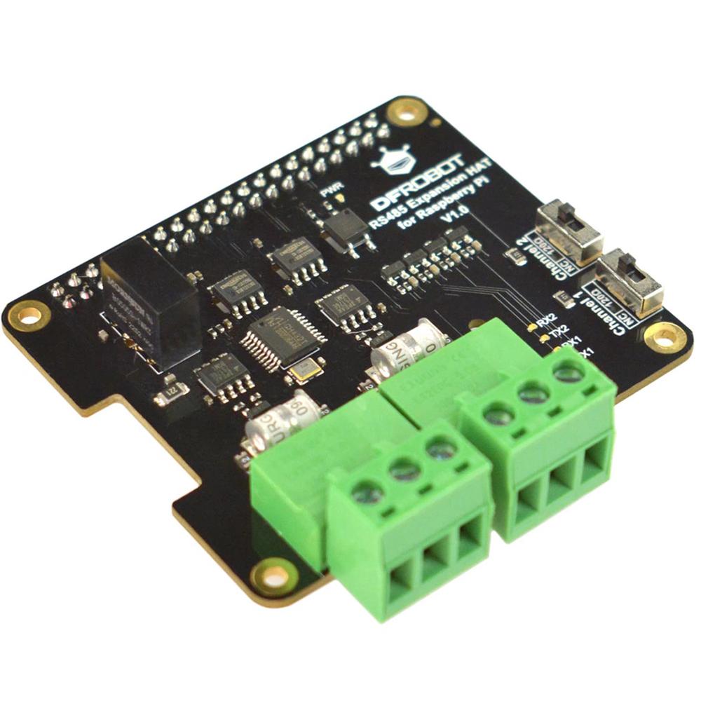DFRobot Adaptateur d'extension RS485 double canal pour Raspberry Pi 5 ...
