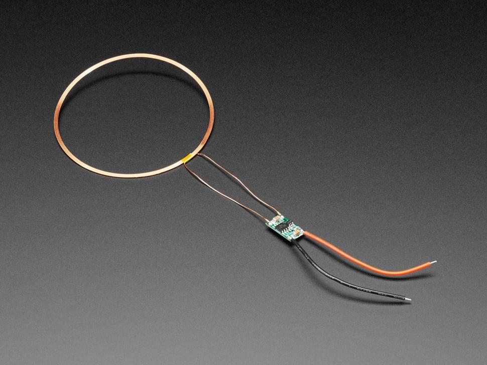 Adafruit Kleine inductieve spoel en 10 draadloze LED-kit - 5V