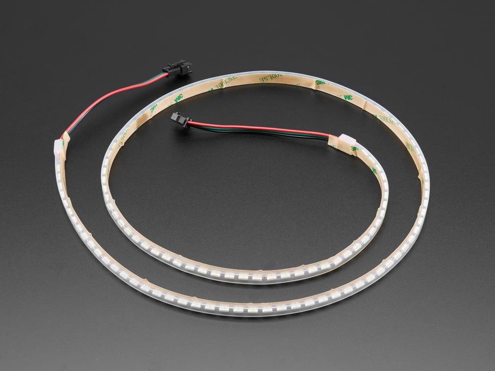 Adafruit Dubbelzijdige Emitter NeoPixel LED-strip - 120 LED's/m