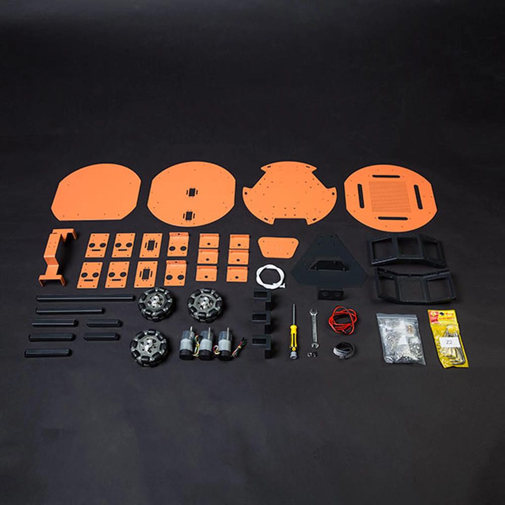 DFRobot HCR - Un kit de plateforme robotique mobile avec roues ...
