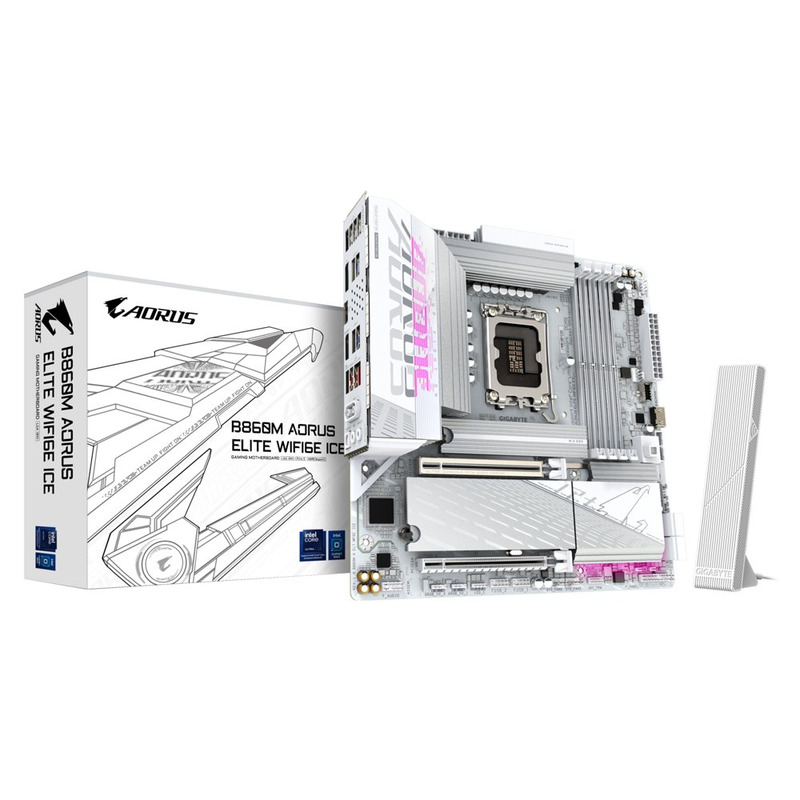 Ice Socket Gigabyte B860M AORUS ELITE WF6E ICE | Socket LGA 1851 (V1) | Intel B860 ...