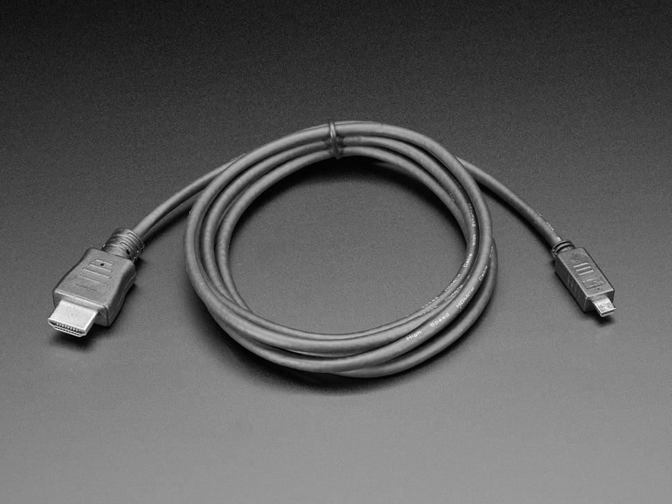 Adafruit Micro HDMI naar HDMI-kabel - 2 meter