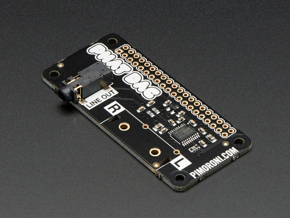 Adafruit Pimoroni pHAT DAC voor Raspberry Pi zero