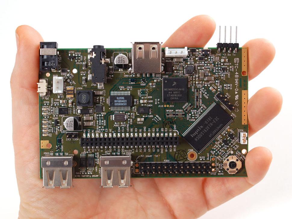 Adafruit Chumby Hacker- board