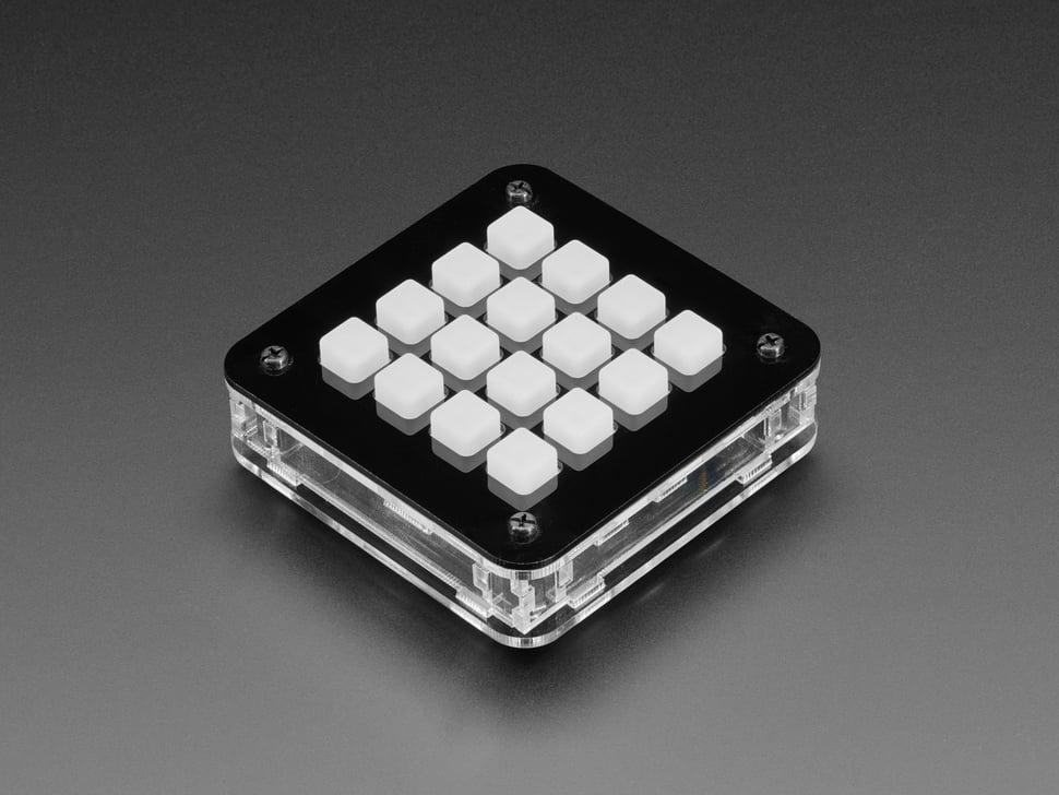 Adafruit 4x4 NeoTrellis feather M4 Kit Pack