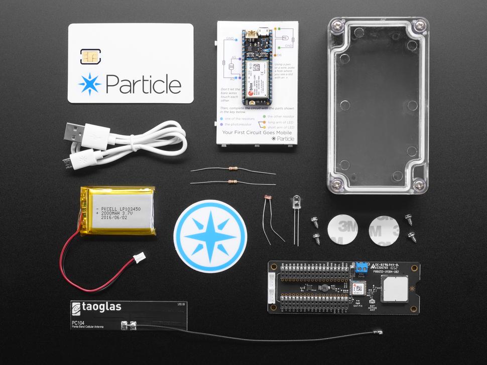 Adafruit Particle Asset Tracker – 3G Amerika/Australië - Opencircuit