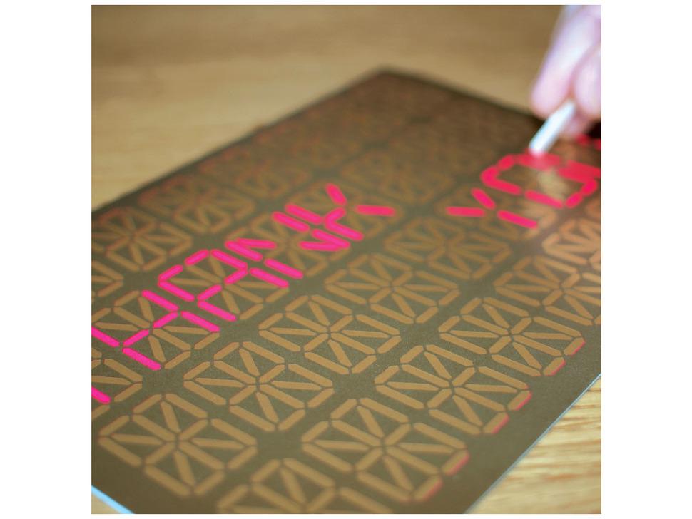 Adafruit Nixie Seven-Segment Art Kraskaart