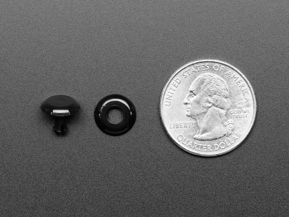 Adafruit Kunststof popnagels voor kartonnen knutselwerkjes (100 stuks)