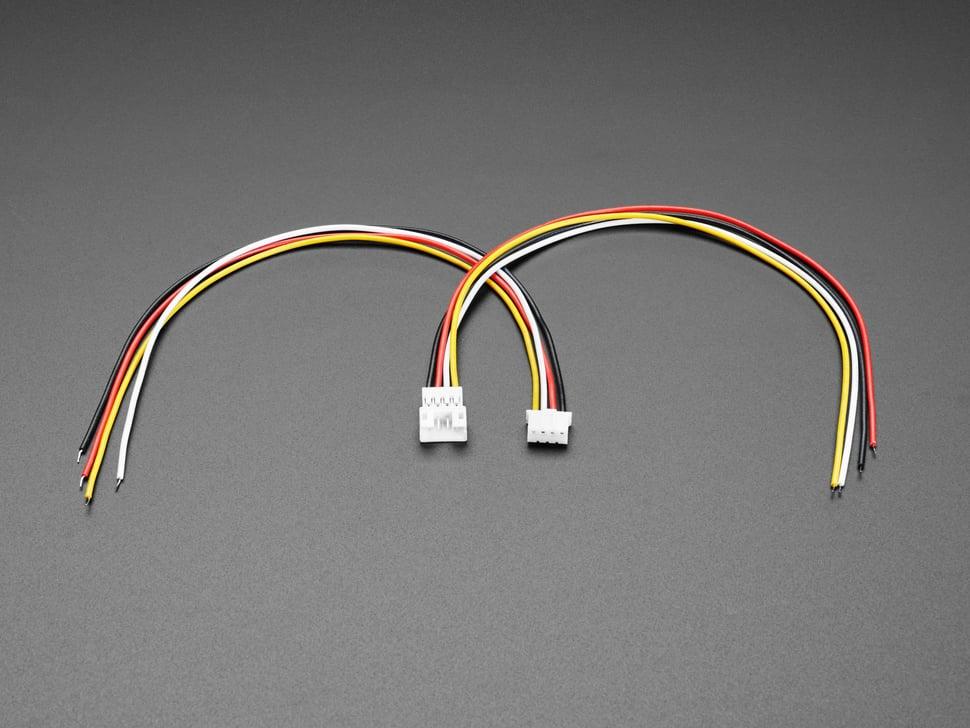 Adafruit 2,0 mm pitch 4-pins kabel passend paar - JST PH compatibel