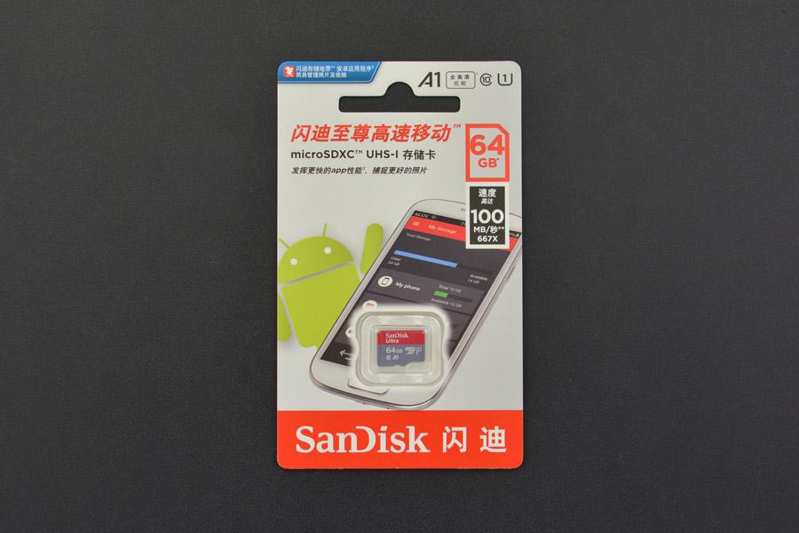 MicroSD-geheugenkaart 64GB Class10 100MB / S