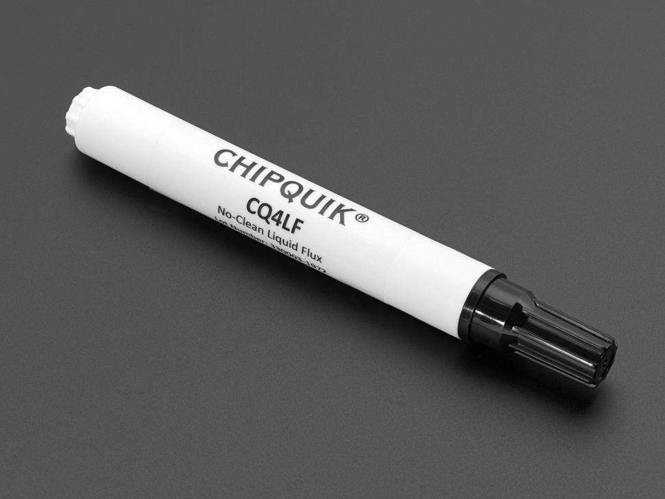 Adafruit Chip Quik No-Clean vloeibare vloeimiddelpen – 10 ml pen met punt