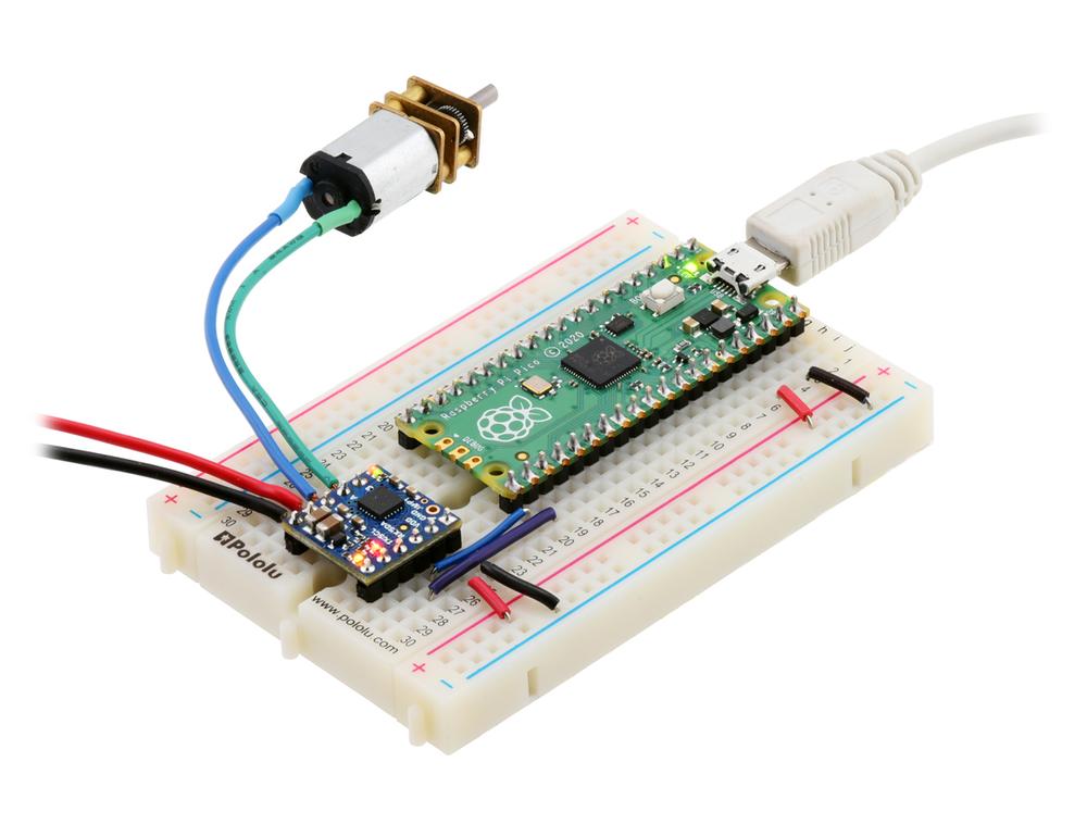 Pololu Motoron M1U256 Single Serial Motor Controller (Header Pins ...
