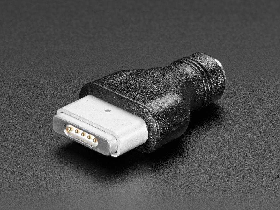 Adafruit 2,1 mm DC-jack naar 2e generatie MagSafe-adapter