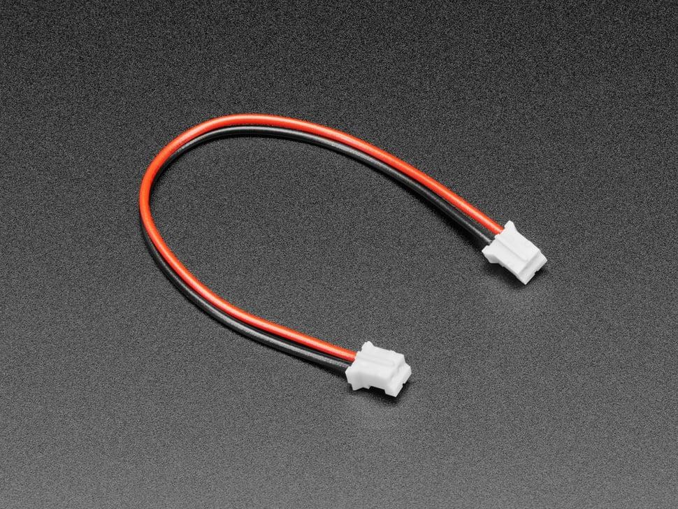 Adafruit JST-PH 2-pins jumper - 100 mm lang