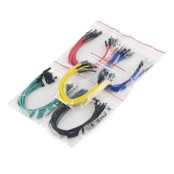 jumper wires Premium 6" F/F, pakket van 100