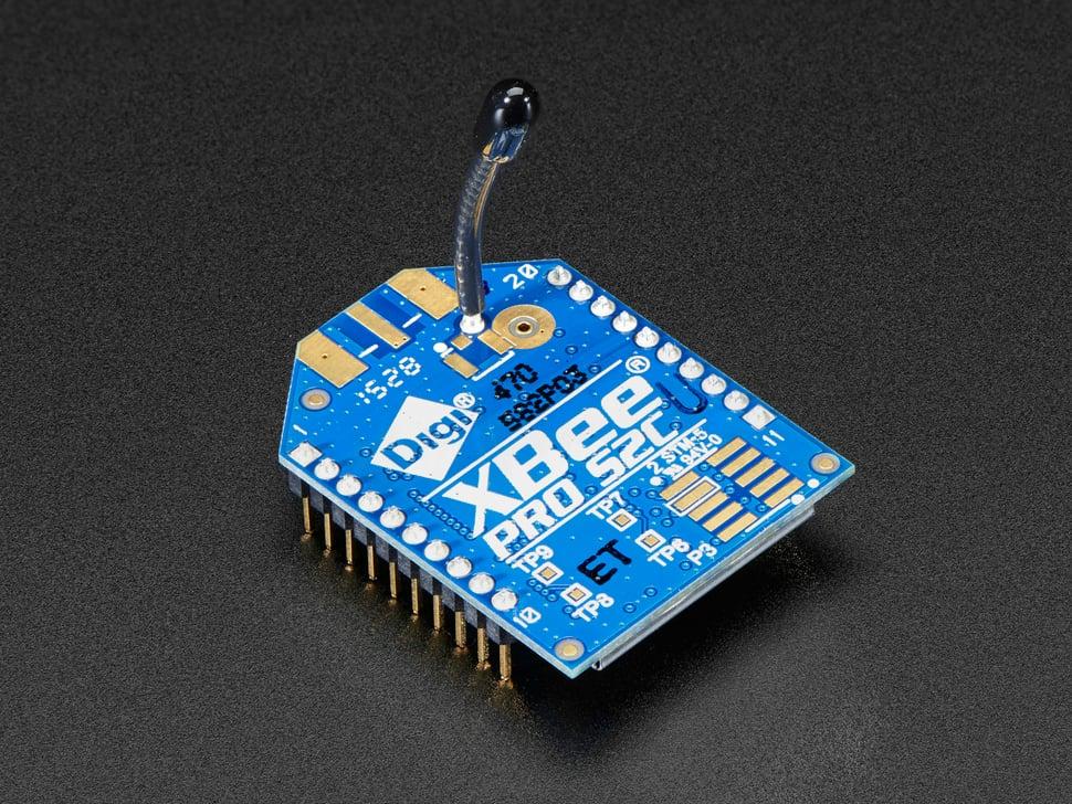 Adafruit XBee Pro Module - ZB-serie 2SC - 63 mW met draadantenne