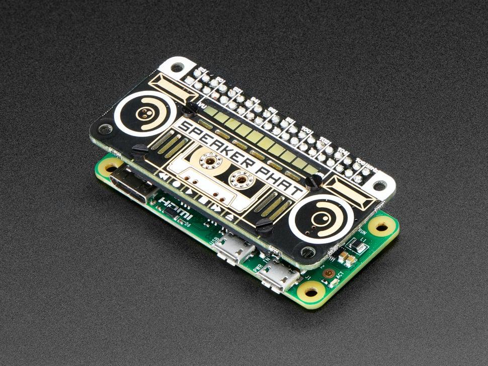 Adafruit Pimoroni luidspreker pHAT voor Raspberry Pi zero