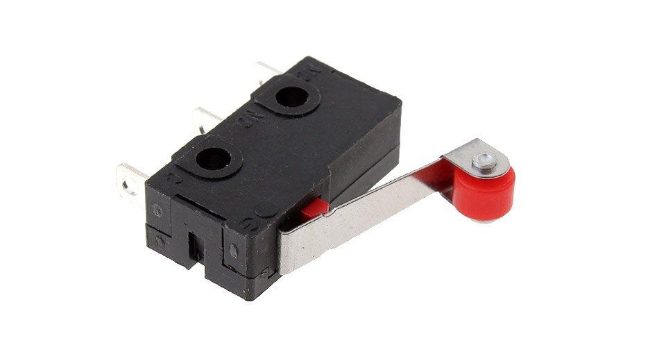 5A Micro limit switch with roller - 5 pcs - Opencircuit