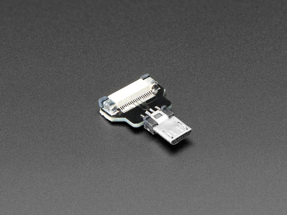 Adafruit DIY USB-kabel Onderdelen - Rechte Micro B Stekker