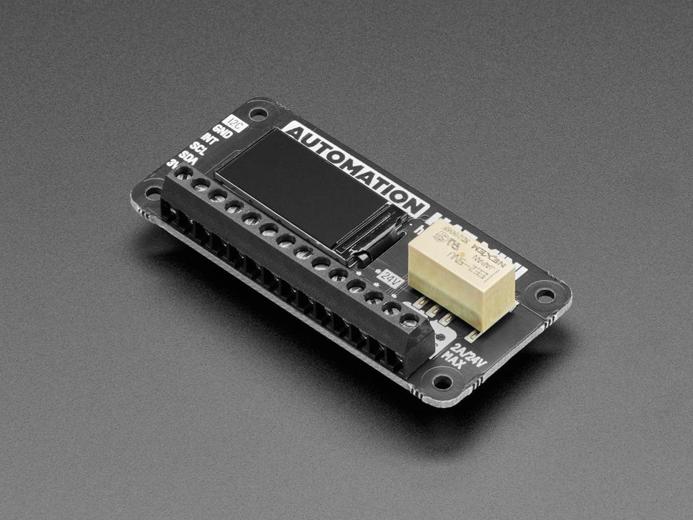 Adafruit Pimoroni Automation hat een Mini