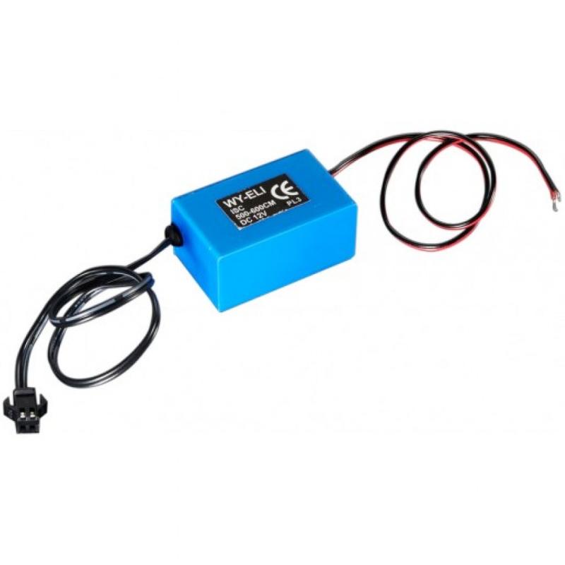 Mini Inverter DC 12V Per Filo EL – Driver Per Cavo Elettroluminescente 1-5m, 110V Uscita - 4