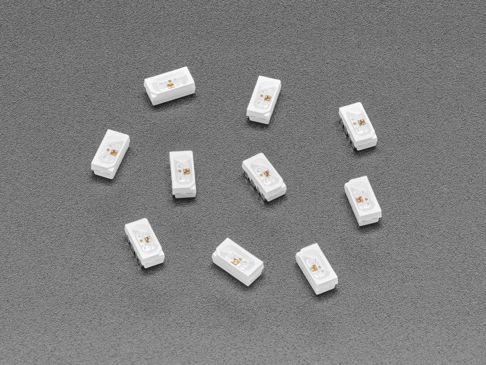 Adafruit NeoPixel Side-Light RGB LED met geïntegreerde driver - 10-pack