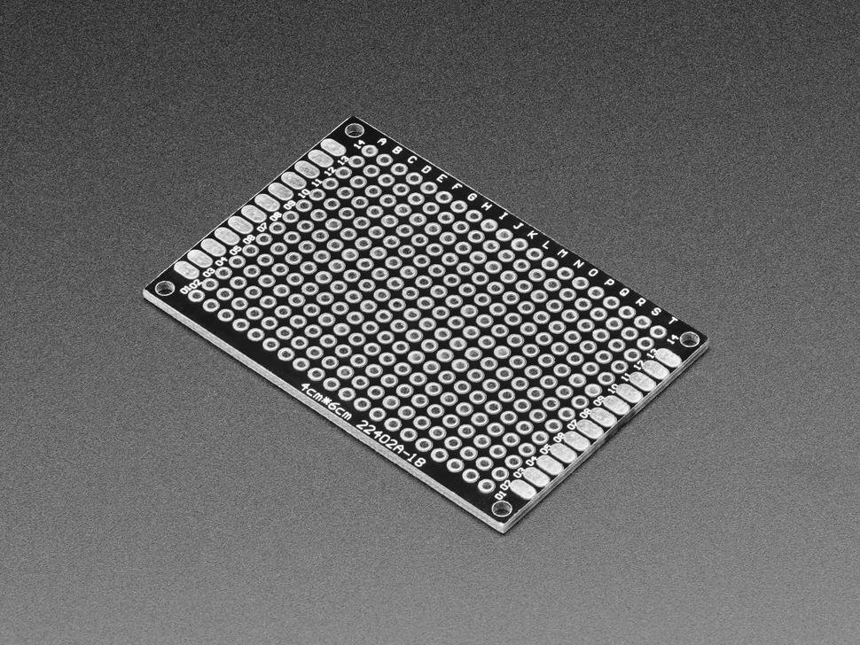 Adafruit Universele prototype board printplaten 4 cm x 6 cm - 3 stuks