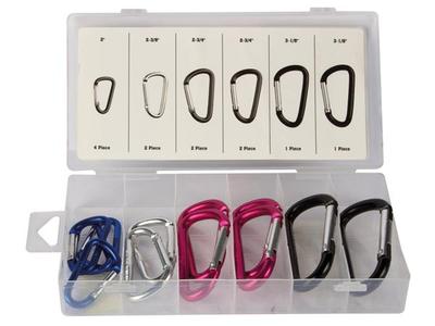 Zuzer 10-stuk kompas kinder mini sleutelhanger outdoor camping wandelen karabijnhaak accessoires