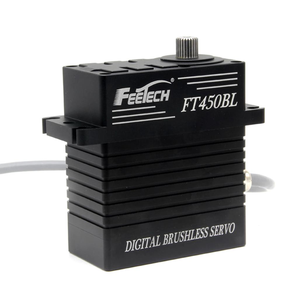 DFRobot Industriële volledig metalen PWM magnetische encoder borstelloze servo (IP65, 24V, 750kg