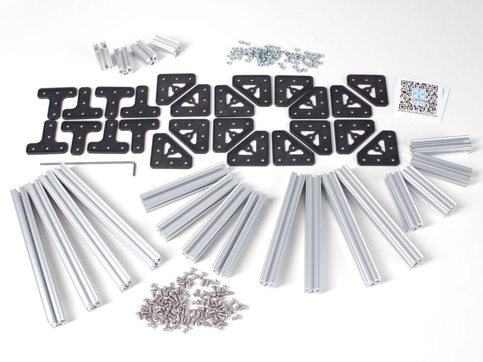 Adafruit OpenBeam Starter Kit - Zilver Aluminium